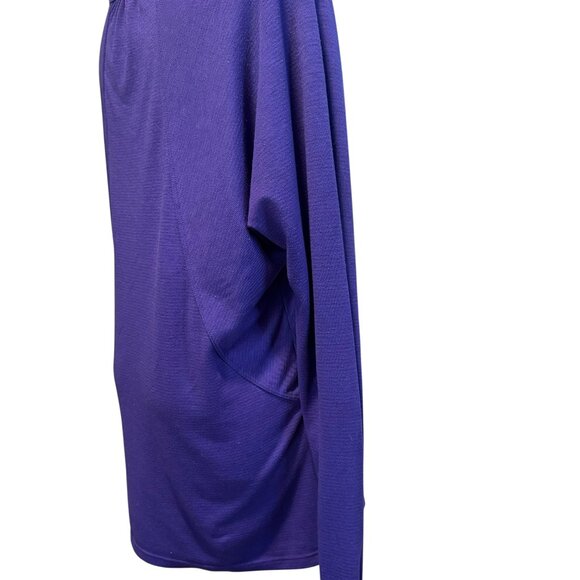 Athleta Purple Long Sleeve Scoop Neck Tee Size M - Picture 3 of 8